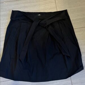 J. Crew Black A-Line Skirt